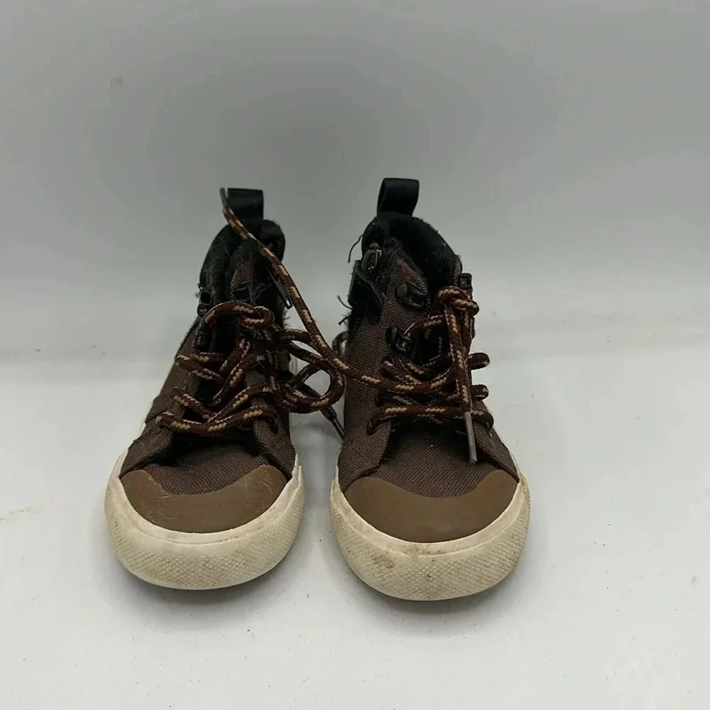 kids brown US Sports shoes size 8